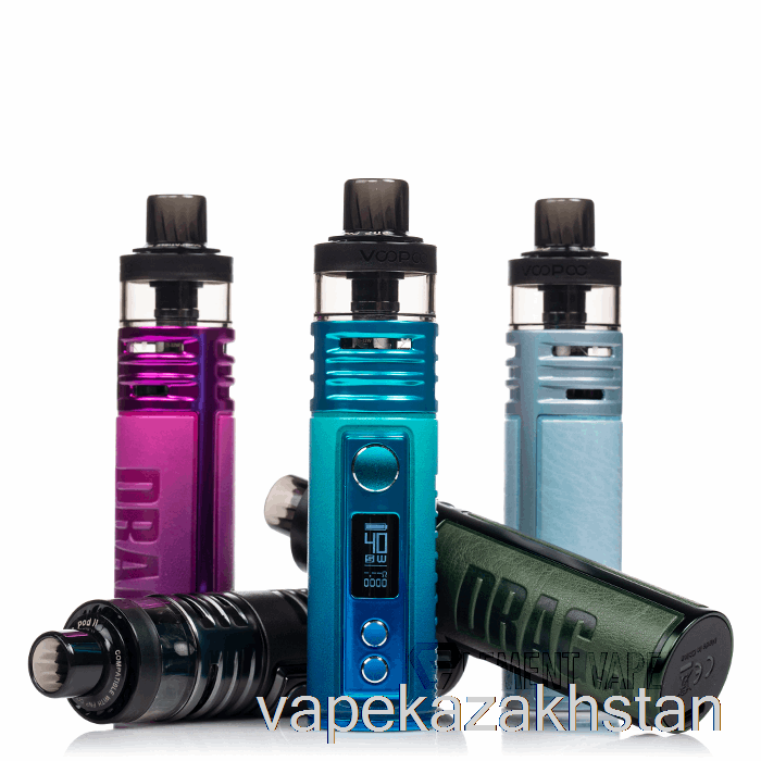 Vape Kazakhstan VOOPOO Drag H40 Pod Mod Kit Pink